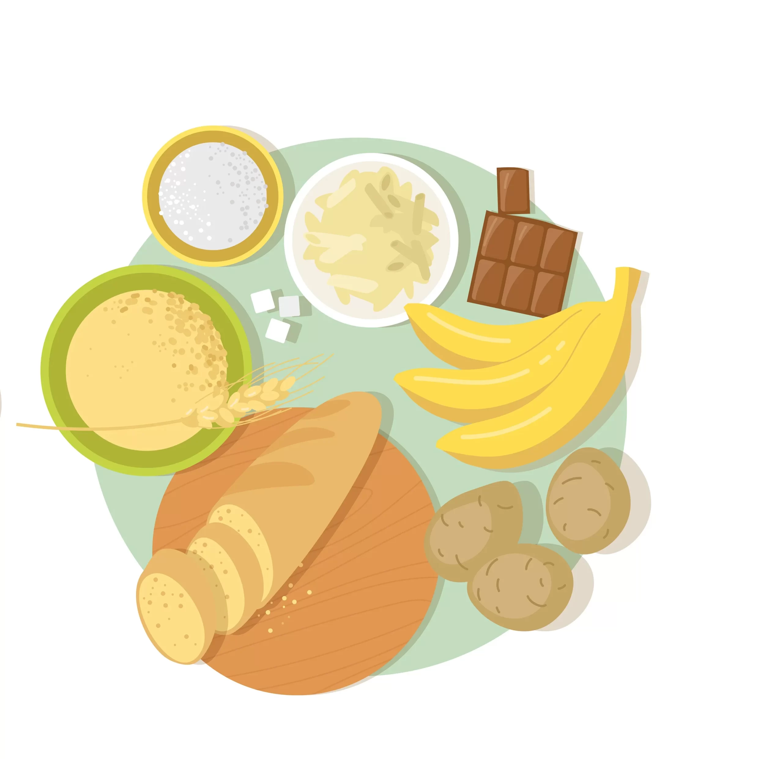 কার্বোহাইড্রেট বা শর্করা জাতীয় খাবার